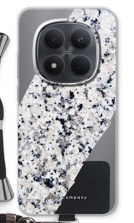 Speckled marble