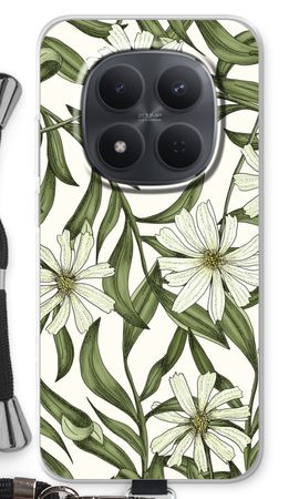 White flower pattern