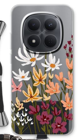 Painted wildflowers