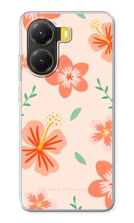 Tropical Pink Flowers