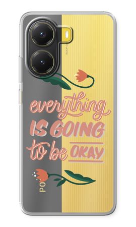 Optimistic flower girl