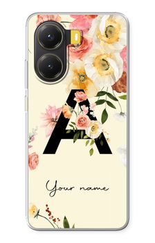 Flirty Flowers Monogram