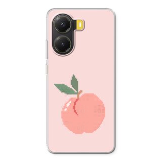Stitched Peach
