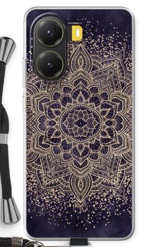 Goldenes Boho-Mandala