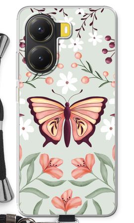 Butterfly in a floral world