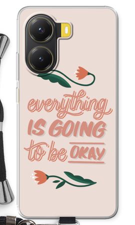 Optimistic flower girl