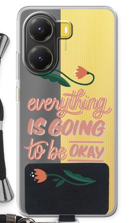 Optimistic flower girl