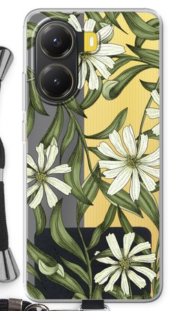 White flower pattern