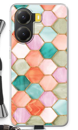 Hexagons in stained glass