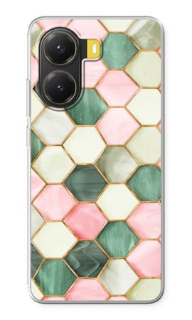 Hexagons in stained glass