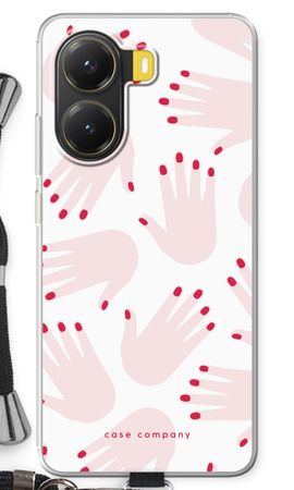 Hands pink