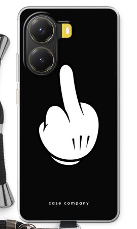 Middle finger black