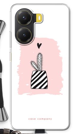 Black and white cactus