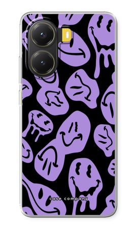 Melting Smiley - Purple