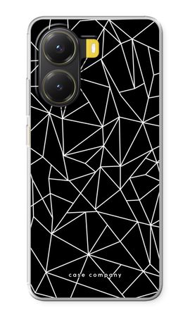 Geometric lines white