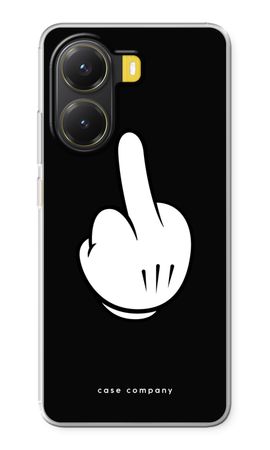 Middle finger black