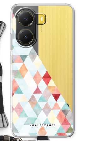 Coloured triangles pastel