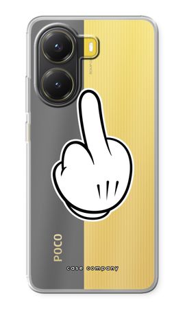 Middle finger white
