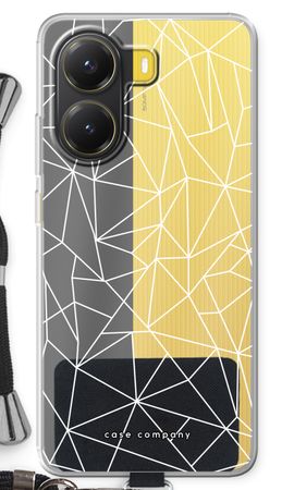 Geometric lines white