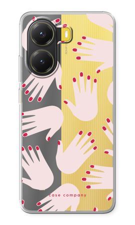 Hands pink