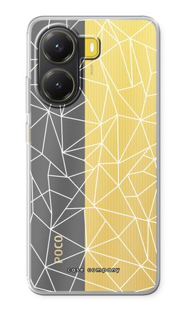 Geometric lines white