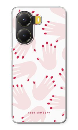 Hands pink