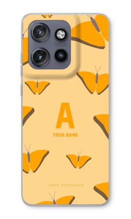 Amber Butterflies Monogram