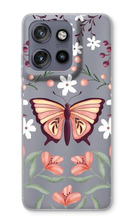 Butterfly in a floral world