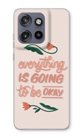 Optimistic flower girl