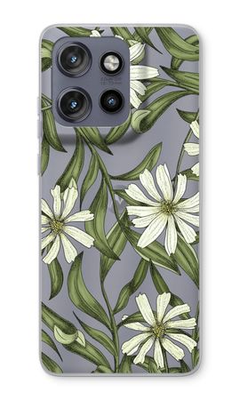 White flower pattern