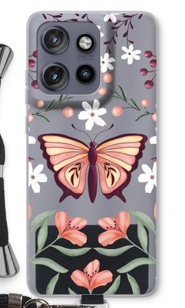 Butterfly in a floral world