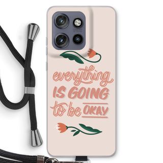 Optimistic flower girl