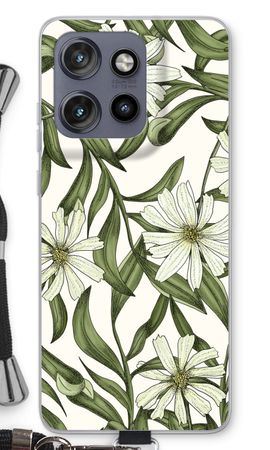 White flower pattern