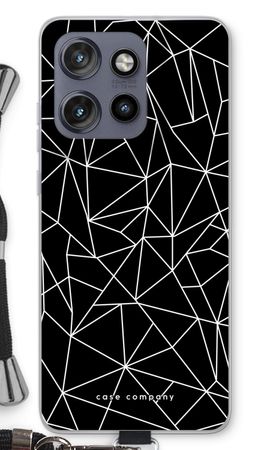 Geometric lines white