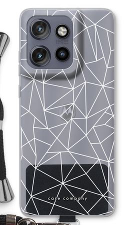 Geometric lines white