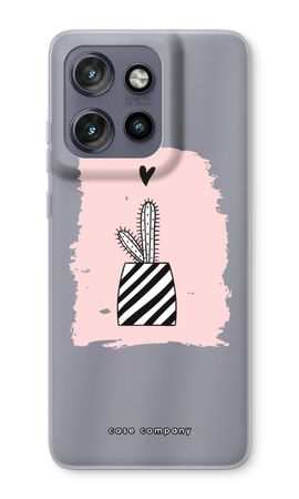 Black and white cactus