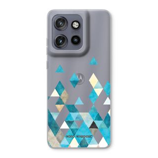 Coloured triangles blue