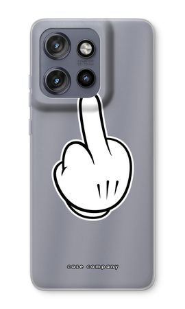 Middle finger white
