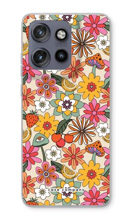 Retro Flowers N°2 - Yellow