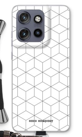 Cubes black and white