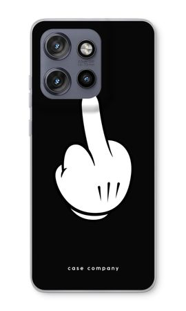 Middle finger black