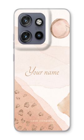 Gold Spots Namecase - Blush