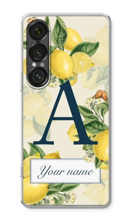 Monogram Lemons, Oranges of Peaches