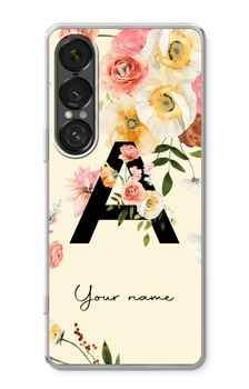 Flirty Flowers Monogram