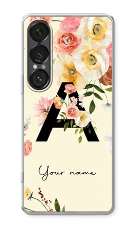 Flirty Flowers Monogram