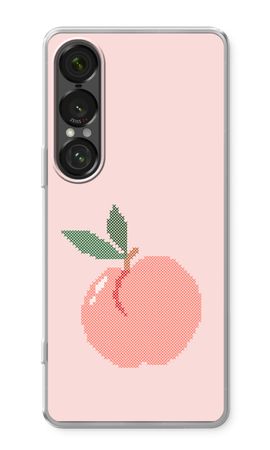 Stitched Peach