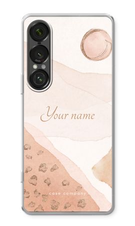 Gold Spots Namecase - Blush