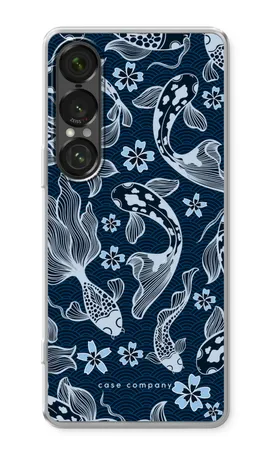 Midnight Koi, Sony Xperia 1 VII soft hoesje