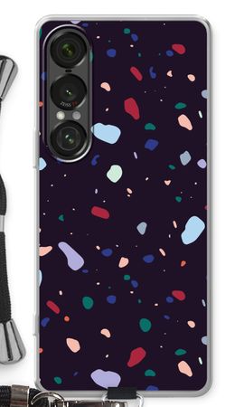 Dark Rounded Terrazzo