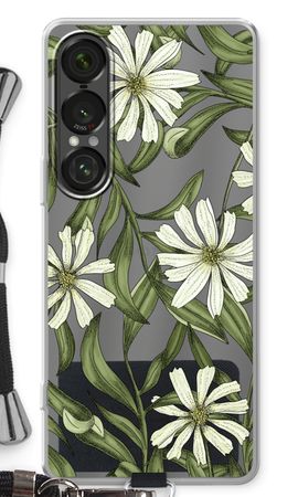 White flower pattern